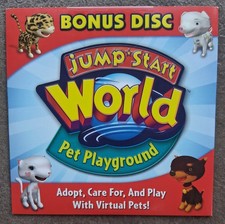 Jump Start World: Pet Playground Virtual Pets Cats Dogs PC Bonus Disc picture