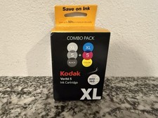 Kodak Verite 5 XL Ink Cartridge Combo Pack Black and Color New Sealed AL11UA picture