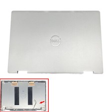 Silver Back Cover Top w/Antenna/ hinges For Dell Inspiron 15MF 7000 7569 7579 US picture