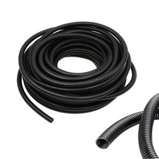 1/4 Inch Wire Loom Split Tubing - 16.5 ft Cord Protector Electric Wires Covers picture