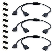 3-Pack 5V 3Pin ARGB 1 to 2 Female to Female ARGB Cables, 1-to-2 Addressable R... picture