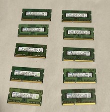 LOT OF 10 ASSORTED SAMSUNG -9 PCs (2GB) & 1-4GB- =1Rx8- LAPTOP MEMORY picture