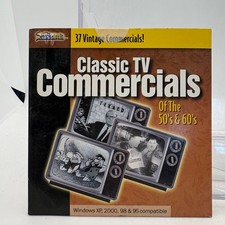 Classic TV Commercials Of The 50s & 60s Simply Media PC CD-ROM Windows XP 2000 picture