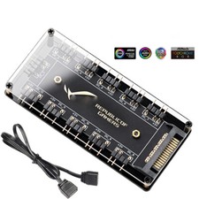5V 3 pin ARGB RGBW Cable Adapter LED Strip Light PC RGB Fan Cooler picture