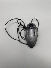 T-BC21 Logitech Trackman Marble Mouse USB Wired Trackball Mouse / For Parts picture