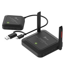 j5create JVW120 Wireless USB Camera Microphone Speaker Extender - Black picture