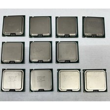 Lot of 11 Mixed CPU Intel Pentium E5800 E5200 E5410 E5400 E5500 E5300 Desktop picture