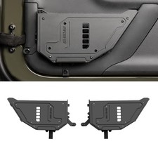 SHEAM Metal Front Door Pockets Storage for Jeep Wrangler JK JKU 2007-2017 picture