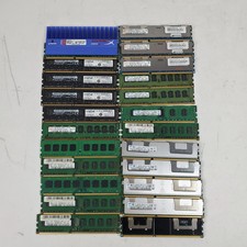 Lot of 23 DDR3 RAM Sticks DDR3 Mixed Speeds and Capacities picture
