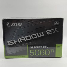 New MSI GeForce RTX 5060 Ti SHADOW 2X OC 8GB GDDR7 Graphics Card 912-V536-035 picture