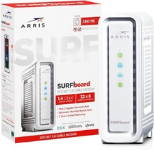 ARRIS SB6190 Cable Modem DOCSIS 3.0 32x8 Gigabit Ethernet picture