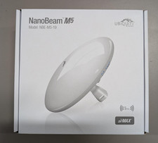 Ubiquiti NanoBeam M5 NBE-M5-19 5GHz airMAX CPE Bridge – New, Factory Sealed picture