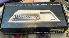 Vintage Home Texas Instruments Ti-99/4A Complete Computer New In Original Box picture