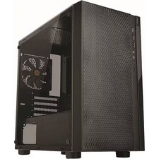 Thermaltake - Versa H18 TG Mid Tower Case - Black/Blue picture