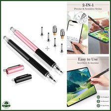 MEKO Universal Stylus,[2 in 1 Precision Series] Disc Stylus Touch Screen Pens fo picture