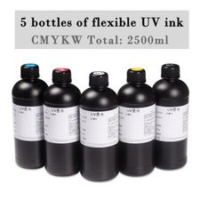 5*500ML LED UV Ink for DX4/5/7/9/11 L1800 L800 L805 R1390 Printhead for Epson picture
