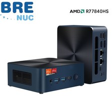 BRENUC N7P Mini Desktop Gaming PC, AMD Ryzen 7 7840HS, 64GB DDR5 RAM & 1TB SSD picture