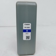 Nozzle is Sealed-08/2026 Canon PFI-1300B Blue 330ml Ink ctg Tank picture