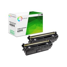 TCT 2 Black 649X High Yield Toner Cartridges For HP Color LaserJet CP4525 picture