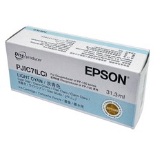 Epson Discproducer PP-100/PP-50 LIGHT CYAN Ink Cartridge PJIC7(LC) exp 06/26 picture
