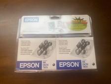 Epson Black Cartridges Ink T0321 20 Durabrite NOS 2 Pack C80 C82 CX5200 CX5400 picture