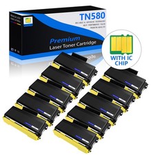 10PK TN580 TN650 Toner Compatible for Brother Brother HL-5250 DCP-8060 HL-5240 picture