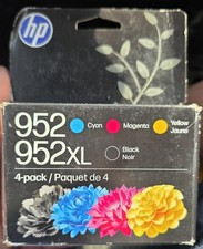 GENUINE HP 952XL 4 Pack BLACK and Color SEALED EXP: Dec 2027 Or JAN 2028 picture