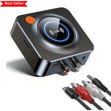 Bluetooth Receiver for Home Stereo, AUX RCA to Bluetooth Adapter | NFC picture