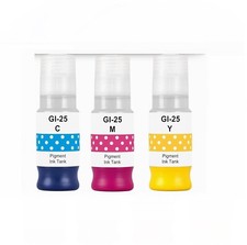 Color GI-25 Ink Bottle Pigment Ink Compatible with  CANON MAXIFY GX2020 GX1020 picture