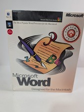 Microsoft Word for MAC 6.01 - Word Processor picture