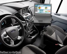 RAM No-Drill Laptop Mount for 2014-2023 Ford Transit Full Size Cargo Vans picture