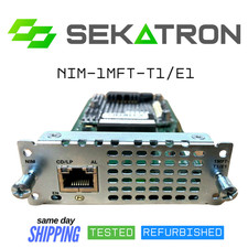 ♻️ Cisco NIM-1MFT-T1/E1 1-Port Multiflex Trunk Voice/Data Module ⚡Fast Shipping picture