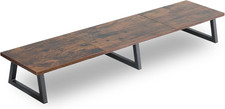 42 Inch Large Dual Monitor Stand Riser,Tv Riser,Desk Shelf Organizer picture