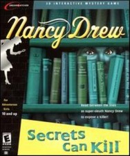 Nancy Drew: Secrets Can Kill PC CD solve murder mystery clues facts puzzle game picture