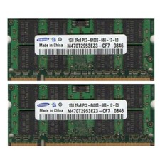 2GB 2x 1GB Kit IBM Lenovo Thinkpad R51e/R52/T43/T43p/T60/T60p Laptop RAM Memory picture