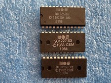 901225-01/901227-03/901226-01, 3x CHIP's for Commodore C16/C116/Plus 4... picture