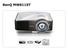 NEW Benq MW811ST Business DLP Projector WXGA Resolution 4600:1 high contrast picture