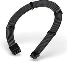 EZDIY-FAB GPU Power Sleeved Cable Extension, 16pin(12+4) 12VHPWR PCIe 5.0 picture