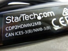 StarTech.com USB-C to HDMI Adapter Cable - 2m (6 ft.) - 4K at 30 Hz CDP2HDMM2MB picture