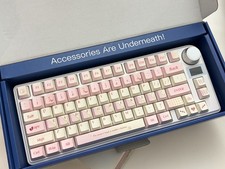 EPOMAKER TH80-X Gasket Mechanical Keyboard, 75% Layout Triple Mode Hot-swap Gami picture