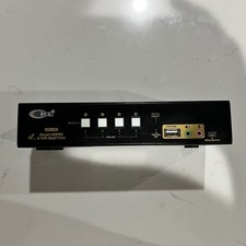 CKL-942HUA Dual 4 Port Dual HDMI KVM Switch 4K 30Hz USB 2.0 Audio. UNTESTED picture