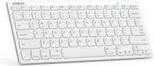🔥Arteck HB098- SilverUltra-Slim Bluetooth Keyboard Compatible with iPad 10.2'🔥 picture