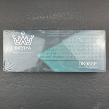 Dierya DK98SE Wired Gaming Mechanical Keyboard White Blue Switch New Sealed picture