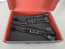 Noctua NA-SYC1 Chromax.Black, 4 Pin Y-Cables for PC Fans (Black) picture