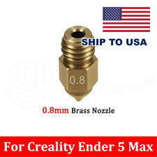 0.4Mm 0.6Mm 0.8Mm Hotend Nozzle for Creality Ender 5 Max Brass Hardened Steel No picture