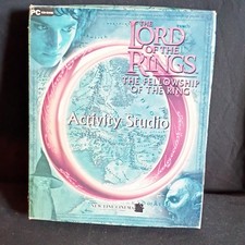 LORD OF THE RINGS ACTIVITY STUDIO Fantasy Puzzle Brain Game Fellowship CDrom NEW picture