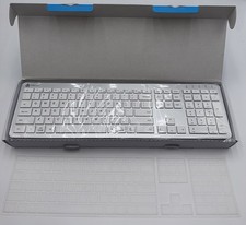 iClever Keyboard IC-BK08 Silver/gray  Bluetooth USB Touch Pad  picture