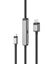 ALOGIC Ultra USB-C to HDMI with 100W PD Cable Male to Male 2m ULCHDPD02SGR picture