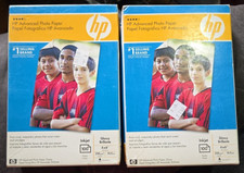 Hewlett Packard Q6638A Lot of Two 4x6 Glossy Advanced Photo Paper - Vintage NIB picture