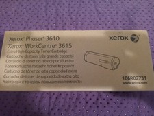 Genuine Xerox 106R02731 Extra High-Capacity Black Toner Cartridge 3610 3615 picture